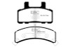 EBC 97-99 Cadillac Deville 4.6 (Rear Drums) Yellowstuff Front Brake Pads