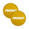Rigid Industries 360-Series 4in Light Covers - Amber (Pair) - 36363-TA