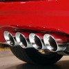 Corsa 14132 Xtreme Polished Twin 3.5" Dual Rear Axle-Back for 1997-2004 Chevy Corvette C5 5.7L V8
