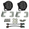 Baja Designs 18-20 Jeep Wrangler JL Sahara Squadron Sport Fog Pocket Kit Clear product photo