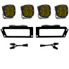 Baja Designs 09-12 Ram 2500/3500 Fog Pocket Kit - Amber - 447719