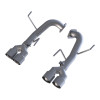 MBRP Exhaust T304 Stainless Steel 2.5" Axle Back Dual Split Rear Exit for 2011-2014 Subaru Impreza WRX /WRX STI Sedan  2.5L - S4801304