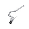 MBRP ARMOR Pro Cat-Back Exhaust, T304 Stainless Steel - 2011-2014 Subaru Impreza WRX 2.0L/ 2.5L - S48033CF