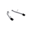 MBRP ARMOR Pro Axle-Back Exhaust, T304 Stainless Steel - 2011-2012 Ford Shelby GT500 5.4L - S72023CF