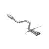 MBRP Exhaust Aluminized Steel, 3" Cat Back, Dual Split Center Rear Exit for 2019-2021 Hyundai Velsoter 1.6L Turbo - S4705AL