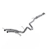 MBRP ARMOR Lite Cat-Back Exhaust, Aluminized Steel - 2013-2018 Hyundai Veloster Turbo 1.6L - S4702AL