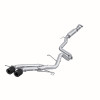 MBRP ARMOR Pro Cat-Back Exhaust, T304 Stainless Steel - 2013-2018 Hyundai Veloster Turbo 1.6L - S47034CF