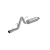 MBRP ARMOR Plus Cat-Back Exhaust, T409 Stainless Steel - 2002-2007 Jeep Liberty 3.7L - S5510409