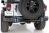 Rampage 07-18 Jeep Wrangler JK (Incl. Unlimited) Trailguard Rear Bumper - Black