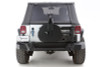 Rampage 07-18 Jeep Wrangler JK (Incl. Unlimited) Trailguard Rear Bumper - Black