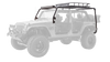 Body Armor 4x4 07-18 Jeep Wrangler JK 2/4 Door Cargo Roof Rack Box 1 Of 2