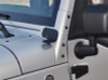 Rampage 2007-2018 Jeep Wrangler(JK) Windshield Hinge Light Bracket - Black