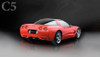Corsa 14961BLK Xtreme Black Twin 4.0" Dual Rear Axle-Back for 1997-2004 Chevy Corvette C5 5.7L V8