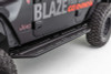 Go Rhino 2018-2025 Jeep Wrangler JLU Dominator Extreme D6 SideSteps Complete Kit w/SideStep + Brackets - D64506T