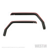 Westin 2018-2025 Jeep Wrangler JL Wade In-Channel Wind Deflector 2pc - Smoke - 72-51467