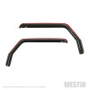 Westin 2018-2025 Jeep Wrangler JL Wade In-Channel Wind Deflector 2pc - Smoke - 72-51467