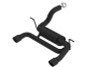 Borla 2018-2025 Jeep Wrangler JL/JLU 2.0L 4Cyl 2DR/4DR Axle Back Exhaust ATAK w/ 2.5in Tips - Black - 11964CB