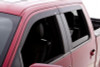 AVS 07-18 Toyota Tundra Double Cab Ventvisor Low Profile Window Deflectors 4pc - Matte Black