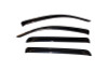 AVS 07-18 Toyota Tundra Crewmax Ventvisor Outside Mount Window Deflectors 4pc - Smoke