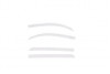 AVS 15-18 Toyota Tundra Crewmax Low Profile Color Match Ventvisors 4pc - Super White