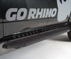 Go Rhino RB20 Running Boards (Complete Kit w/RB20 + Brackets) for 2007-2020 Toyota Tundra, Black - Part #69441580T
