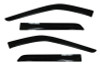 AVS 11-18 Ford Explorer Ventvisor Outside Mount Window Deflectors 4pc - Smoke