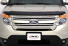 AVS 11-15 Ford Explorer (Excl. Sport Model) High Profile Bugflector II Hood Shield - Smoke