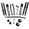 Skyjacker Suspension Lift Kit 3.5in Fr 2in Rr w/ Black Max Shocks 2020-2023 Jeep Gladiator JT - Rubicon