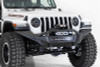 Addictive Desert Designs 2020-2024 Jeep Gladiator JT Stealth Fighter Front Bump w/ Top Hoop & Winch Mount