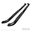 Westin 2020-2023 Jeep Gladiator Platinum 4 Oval Nerf Step Bars - Black