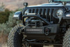 Go Rhino Rockline Front Stubby Bumper for 2007-2023 Jeep Wrangler JL/JLU/JK/JKU/Gladiator JT - Part #331101T