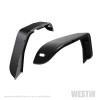 Westin 2018-2023 Jeep Wrangler JL / 20 Gladiator Tube Fenders - Front - Textured Black