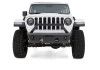 Rampage 2007-2018 Jeep Wrangler (JK) /2020 Jeep Gladiator Aluminum Stubby Front Trail Bumper - Black