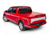Undercover LUX Hard Folding Tonneau Cover, Aluminum Panels for 2016-2023 Toyota Tacoma 6ft - Bright Red (Req Factory Deck Rails) - Part #UC4148L-3R3