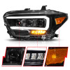 ANZO 2016-2023 Toyota Tacoma TRD LED Projector Headlights