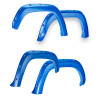 EGR 2016-2022 Toyota Tacoma w/Mudflap Bolt-On Look Color Match Fender Flares - Set - Blazing Blue