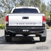 Westin 2016-2022 Toyota Tacoma Outlaw Rear Bumper - Textured Black