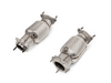 Akrapovic 2020-2024 Chevrolet Corvette C8 Link Pipe Set w/Catalytic Converter (SS)