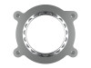 aFe 2020-2024 Corvette C8 Silver Bullet Aluminum Throttle Body Spacer Works w/ Factory Intake Only - Silver