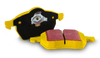 EBC 2020-2024 Chevrolet Corvette (C8) Stingray 6.2L Yellowstuff Rear Brake Pads