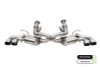 Corsa 2020-2024 Corvette C8 3in Valved NPP Cat-Back 4.5in Polished Quad Tips - Fits Factory Perf Exhaust w/ AFM - 21100