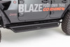 Go Rhino Dominator Extreme D1 SideSteps (Complete Kit w/SideStep + Brackets) for 2018-2026 Jeep Wrangler JL, Black - Part #D14927T