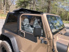 Rampage 2018-2025 Jeep Wrangler (JL) Unlimited Frameless TrailView Fastback Soft Top Kit - Black Diamond - 139535
