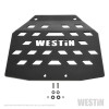 Westin/Snyper 2018-2025 Jeep Wrangler JL Transfer Case Skid Plate - Textured Black - 42-21085