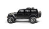 Bushwacker 2018-2025 Jeep Wrangler JL (2-Door & 4-Door) Flat Style Flares 4pc - Black - 11950-07