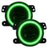 Oracle 2018-2025 Jeep Wrangler JK/JL/JT High Performance W LED Fog Lights - Green - 5846-004