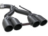 aFe Rebel Series 2.5in 304 SS Cat-Back Exhaust w/ Black Tip 2018-2025 Jeep Wrangler (JL) - 49-38073-B