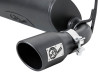 aFe Rebel Series 2.5in 409 SS Cat-Back Exhaust w/ Black Tips 2018-2025 Jeep Wrangler (JL) V6 3.6L - 49-48076-B