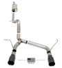 Corsa 2018-2025 Jeep Wrangler JLU 3.6L 2.75in Sport Cat-Back Exhaust w/ Black Tips - 21124BLKUSA