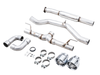 AWE Tuning Subaru BRZ 2022-2026 | Toyota GR86/ Toyota 86 Track Edition Cat-Back Exhaust- Chrome Silver Tips | 3020-32279